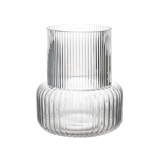 Saville Clear Glass Straight Vessel Sml