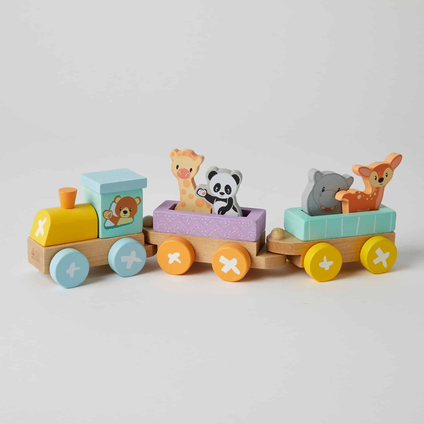 Wooden Train Set - Studio Circus