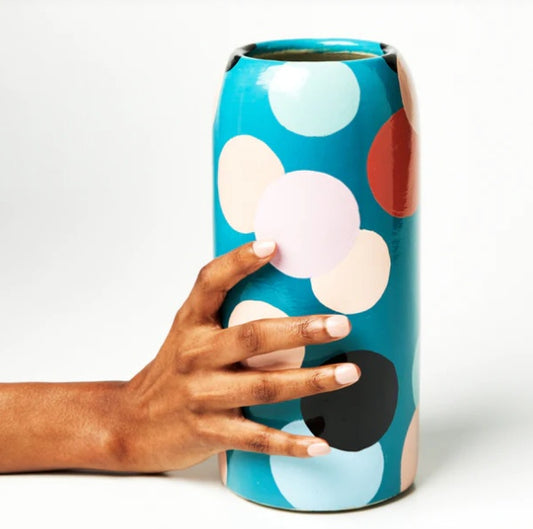 Polly Vase Petrol
