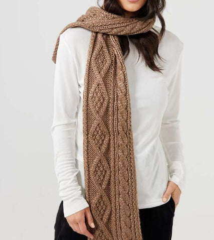 Stormie Scarf - Chocolate