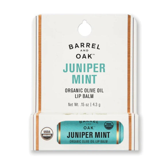 Olive Oil Lip Balm - Juniper Mint