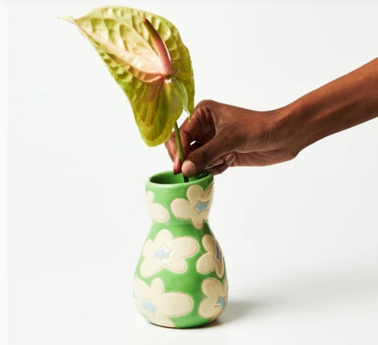 Saturday Vase Green Bloom
