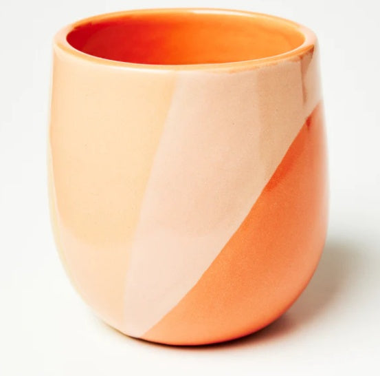 Sunday Pot Pink Yellow Splice