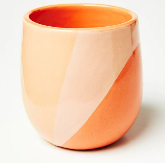 Sunday Pot Pink Yellow Splice