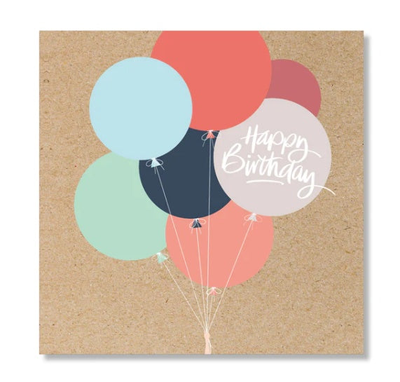 Card - Birthday Balloons....