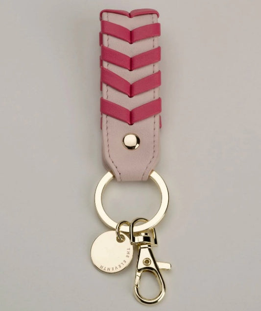 Braided Keyring (assorted colours)