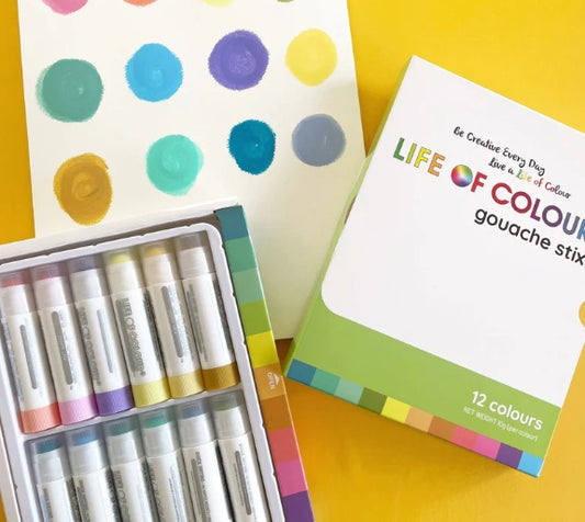 Gouache Paint Stix - Set of 12