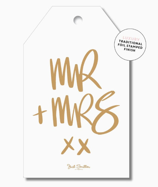 Gift Tag - Mr & Mrs