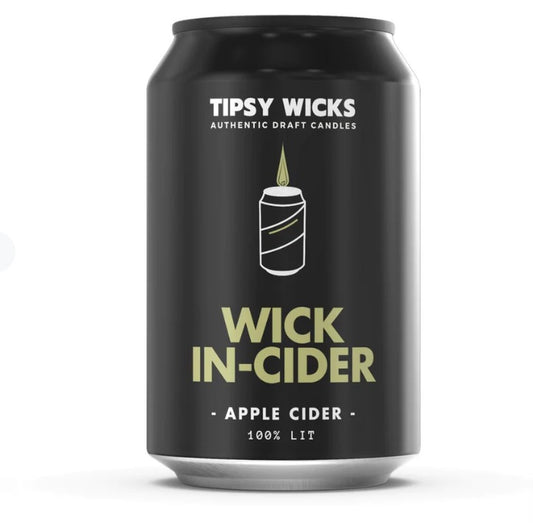 Candle in a Can - Wick In-Cider (Apple Cider)