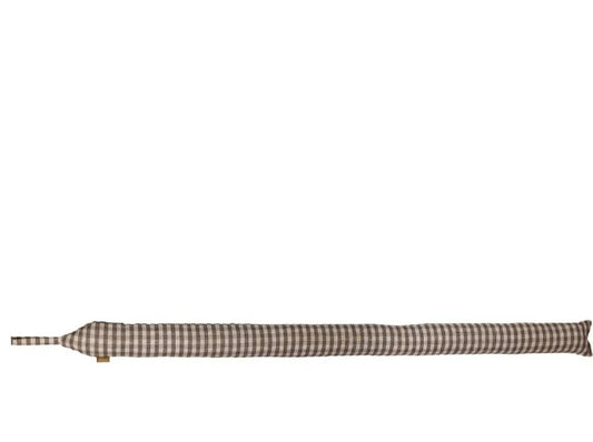 Gingham Draught Stopper - Ash