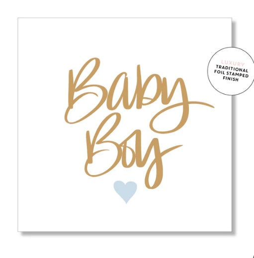 Card - Baby Boy Script