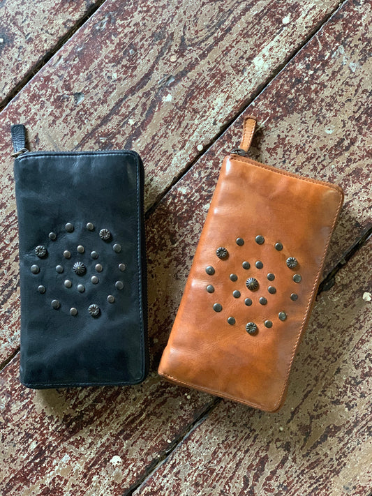 Studded Wallet - Eden