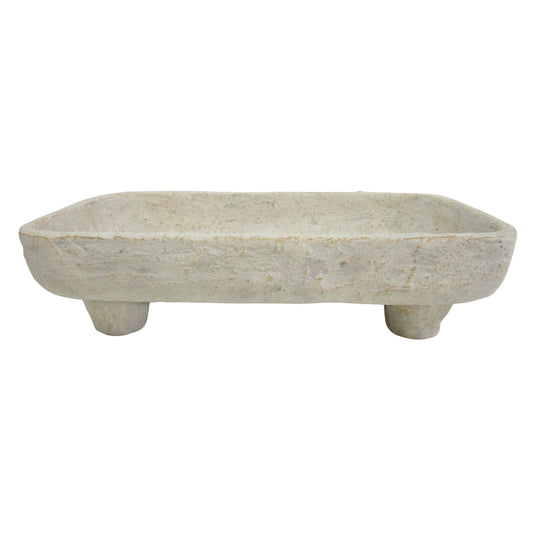 Textured Footed Tray - 36X21X10CM