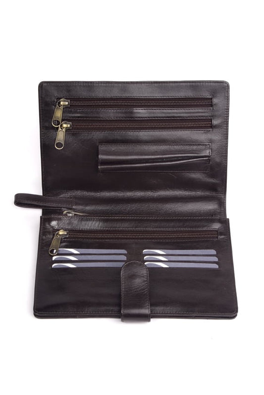 Leather Clutch/Travel Pouch - Chanta