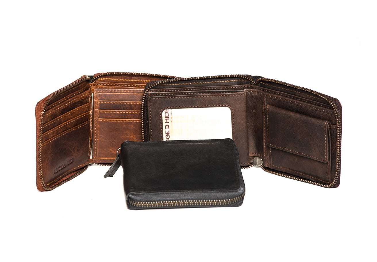 Men's Leather Wallet - Aris